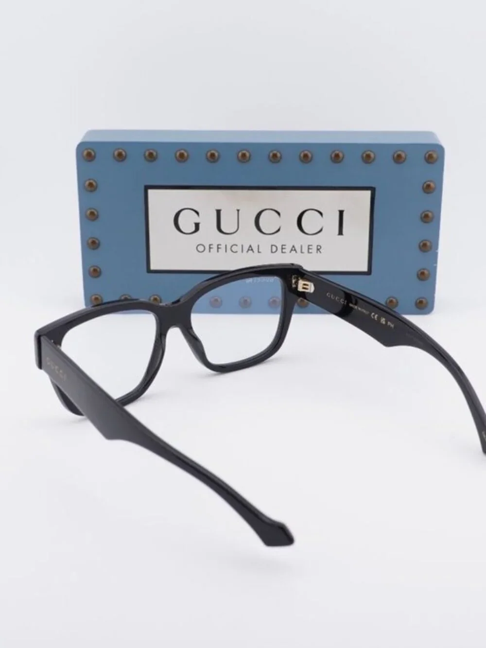 Gucci GG1428S 001 Unisex Square Sunglasses - Black / Photochromic
